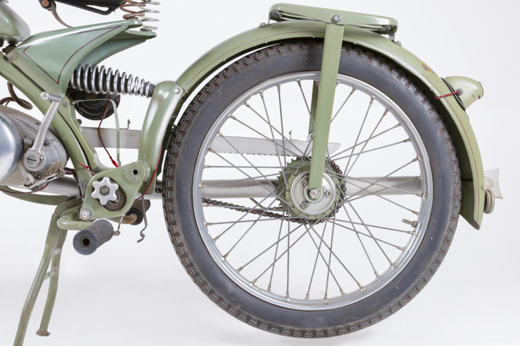 Hinterradschwinge der Riedel Imme R100